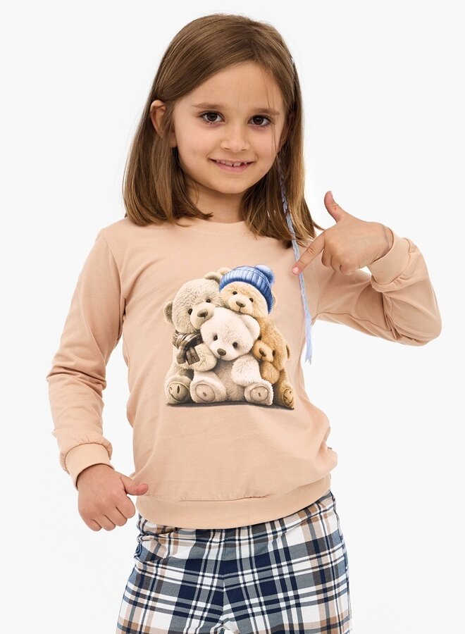 Pyjama voor meisjes Bears 594/187 592/187