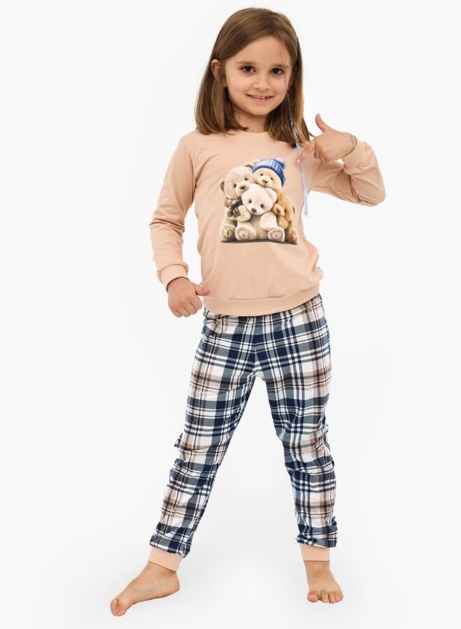 Pyjama voor meisjes Bears 594/187 592/187