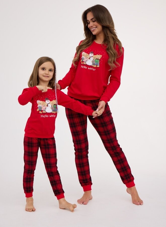 Pyjama voor meisjes Winter 594/185 592/185