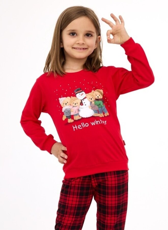 Pyjama voor meisjes Winter 594/185 592/185