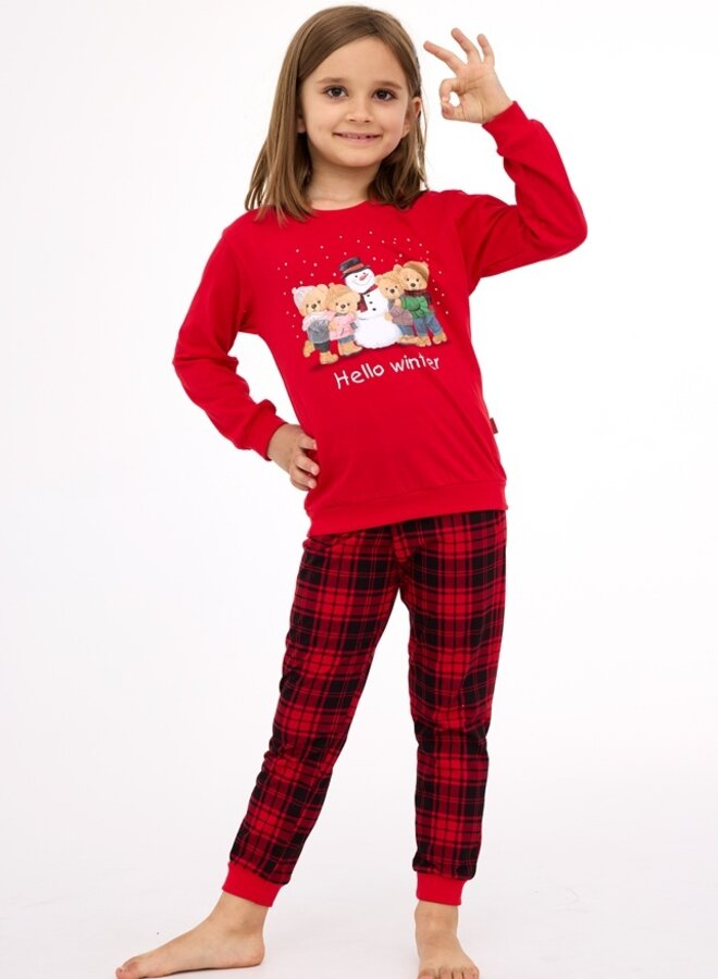 Pyjama voor meisjes Winter 594/185 592/185