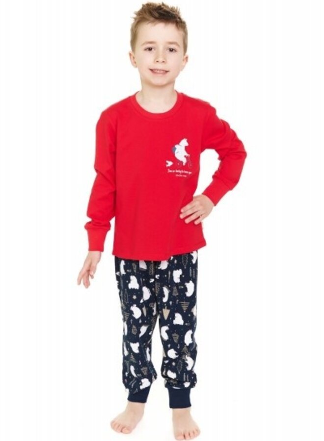 Pyjama voor kinderen Lucky Rood PDU.5264