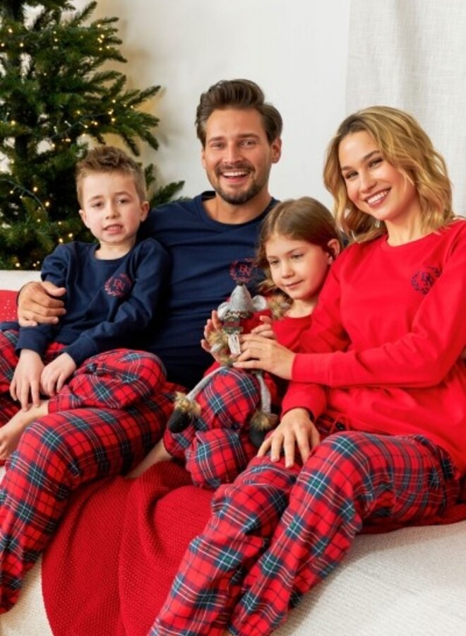 Familie Pyjama voor kinderen DN Rood PDU.7129