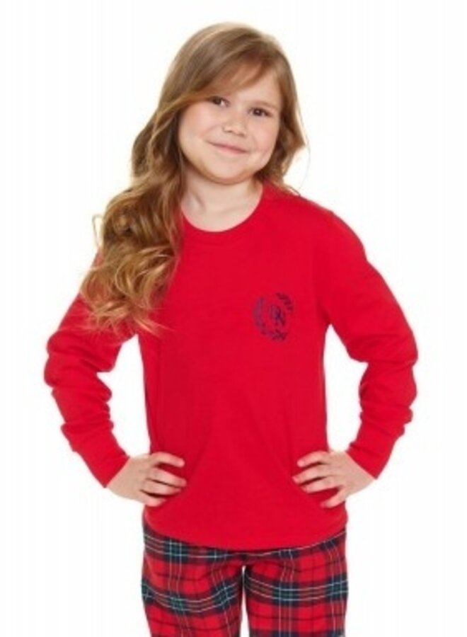 Familie Pyjama voor kinderen DN Rood PDU.7129