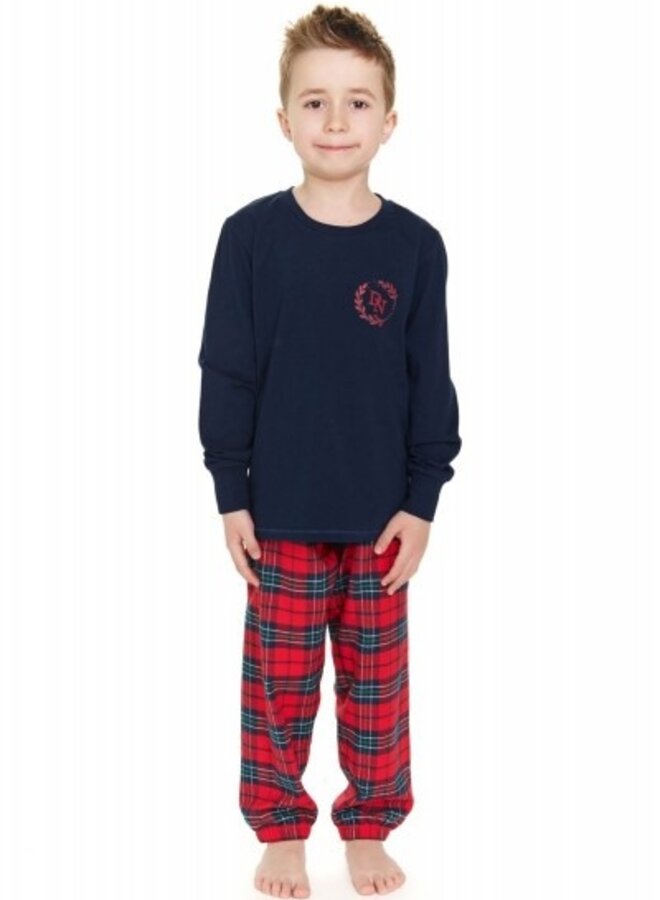 Familie Pyjama voor kinderen DN Blauw PDU.7129