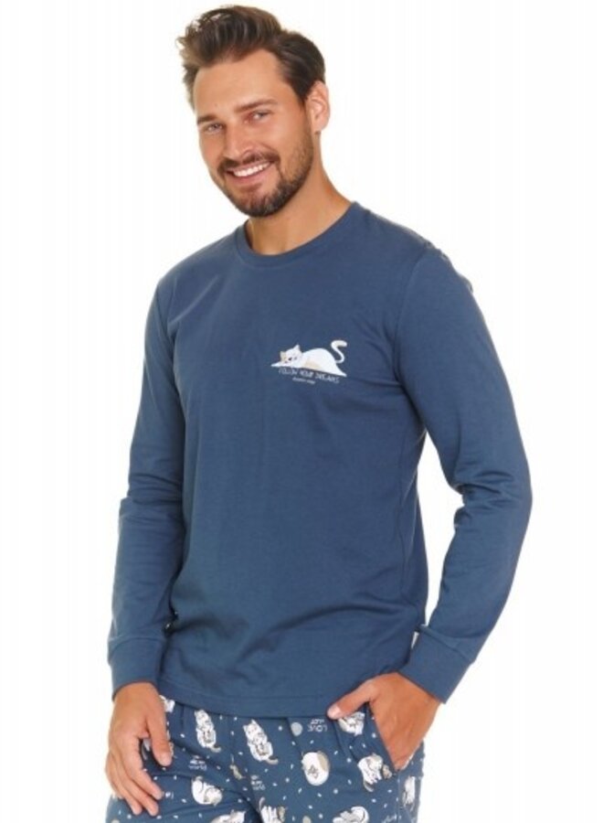 Pyjama voor heren Dreams Deep Blue PM.7112