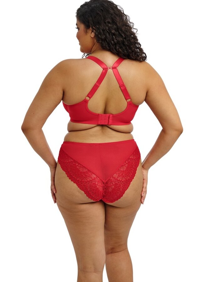 Tiernie Plunge Bh Red EL303334