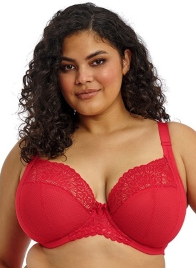 Tiernie Plunge Bh Red EL303334