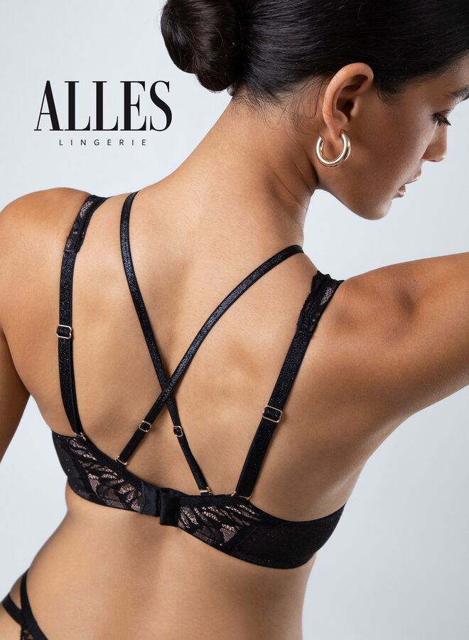 Icon Bralette Zwart M