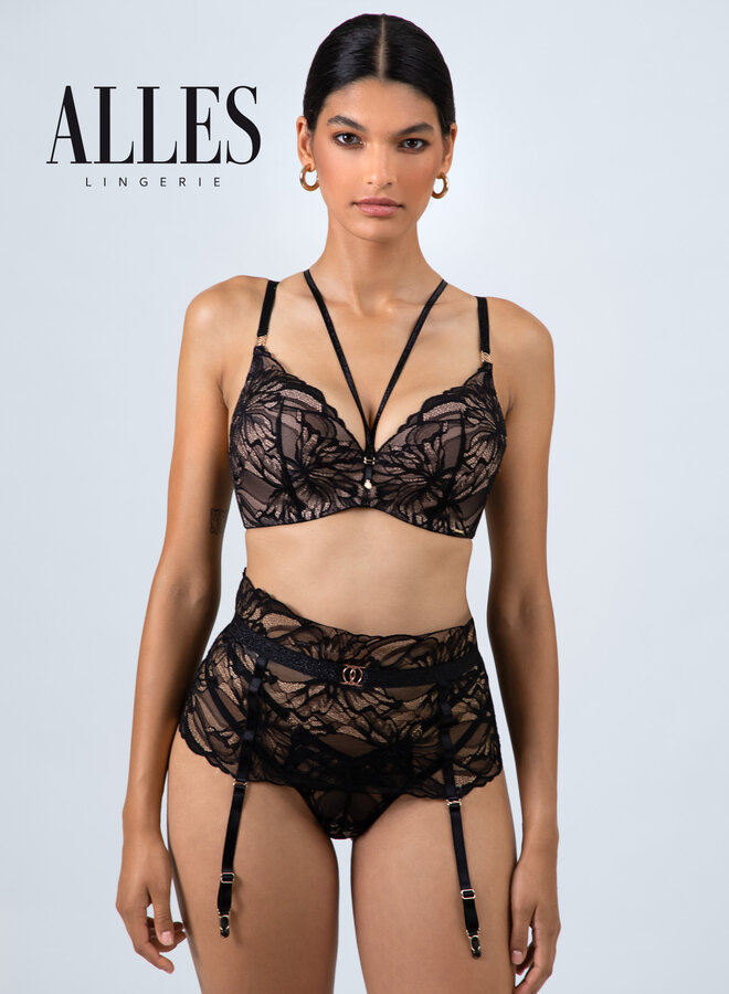 Jarretels Hoog Icon Zwart