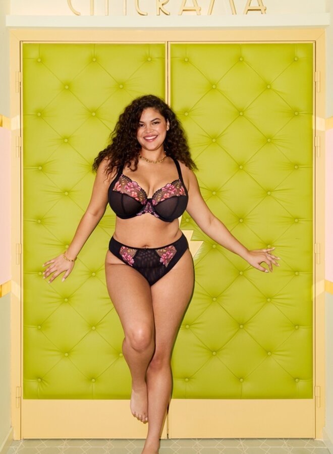 Teagan Plunge Bh Rainbow EL302602