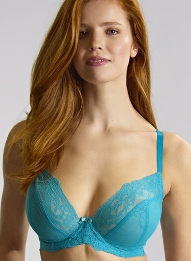 Ana  Plunge Bh Ocean Blue 9396