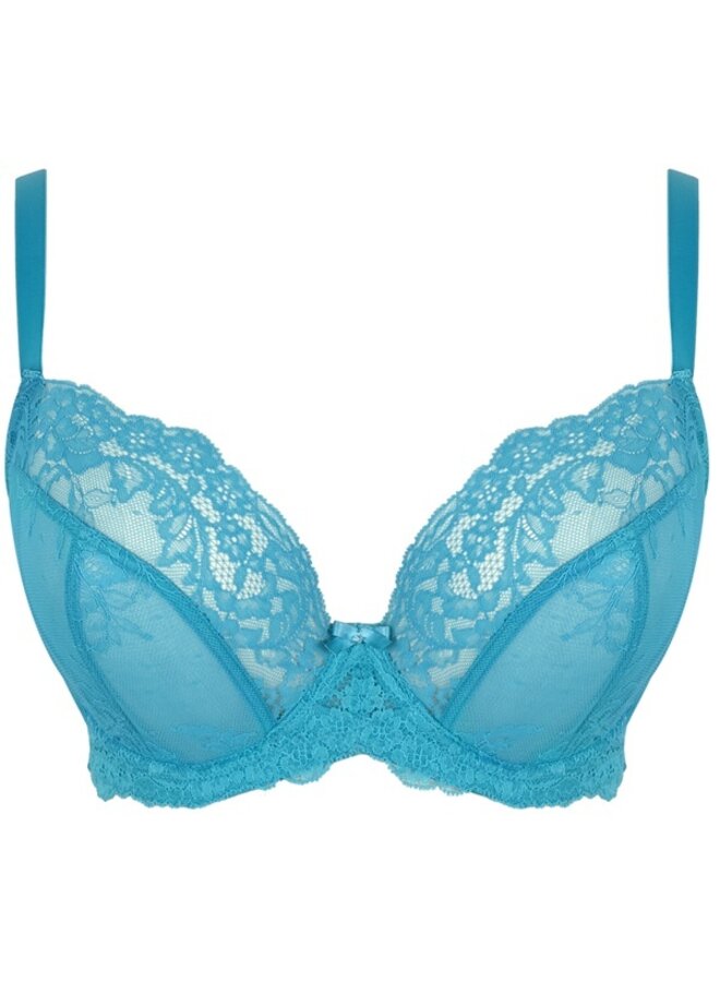 Ana  Plunge Bh Ocean Blue 9396