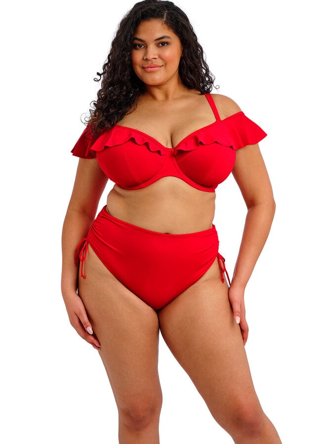 Bikini Slip Plain Sailing Adjustable Lava ES7287