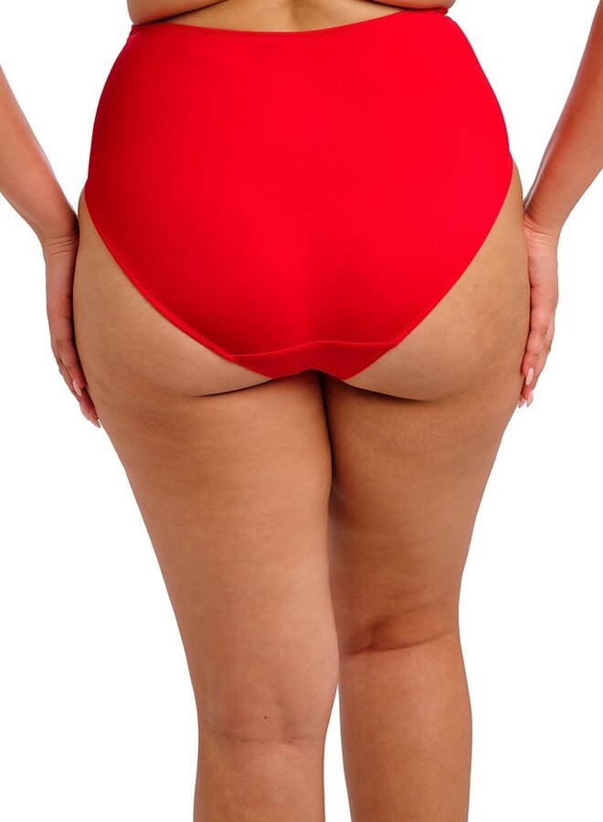 Hoge Bikini Slip Plain Sailing  Lava ES7286