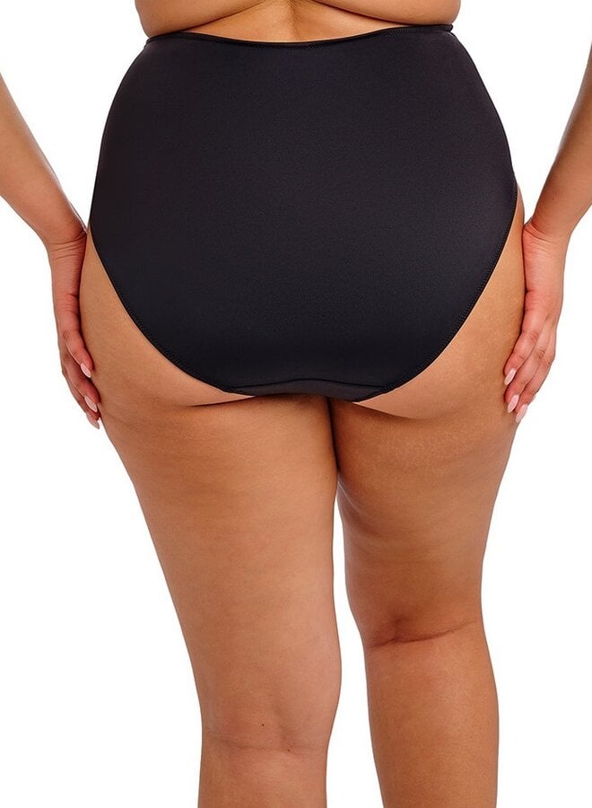 Hoge Bikini Slip Plain Sailing Zwart ES7286