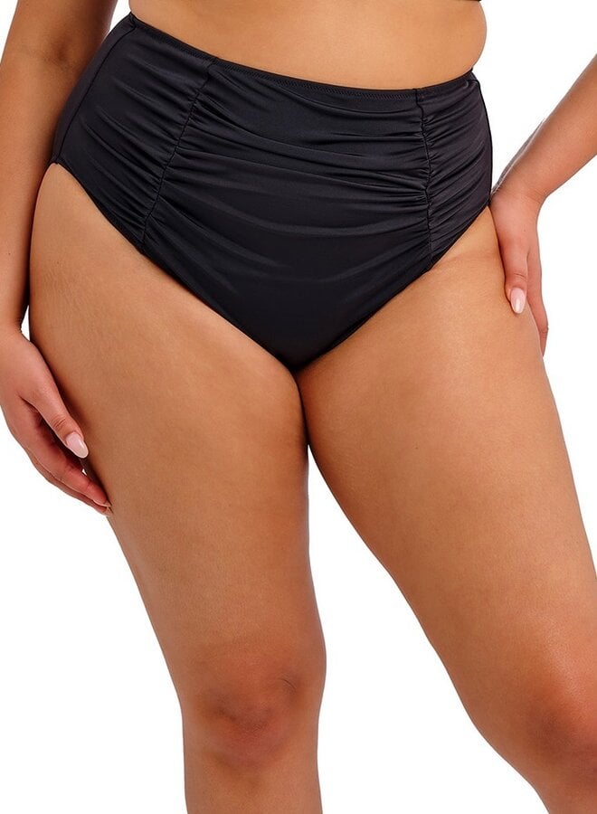 Hoge Bikini Slip Plain Sailing Zwart ES7286