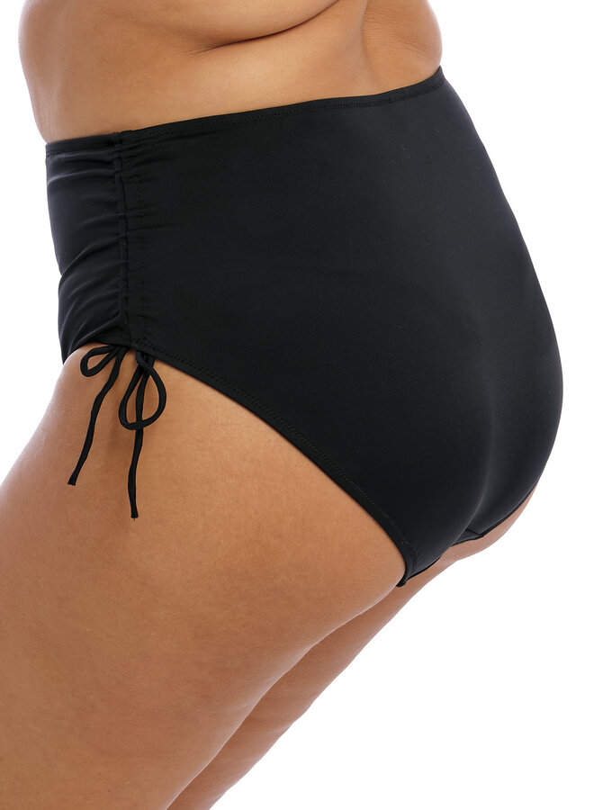 Bikini Slip Plain Sailing Adjustable Zwart ES7287