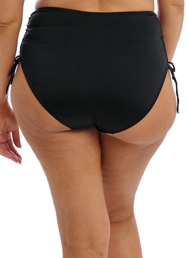 Bikini Slip Plain Sailing Adjustable Zwart ES7287