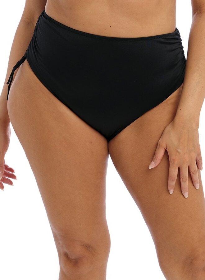 Bikini Slip Plain Sailing Adjustable Zwart ES7287