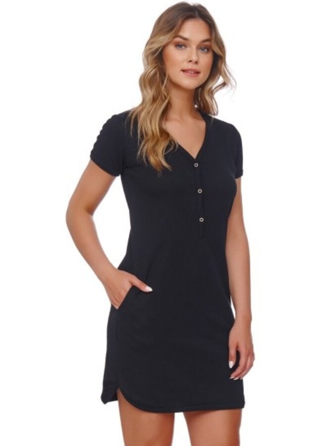 Nachthemdje Zwart TM.4542