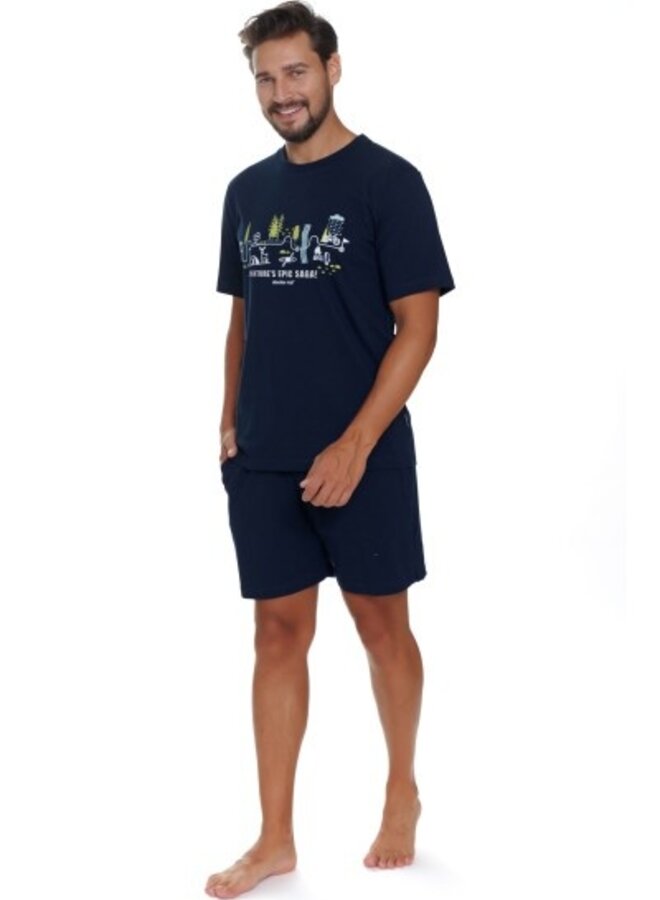 Pyjama voor heren Outdoor Navy Blue PMB.5355