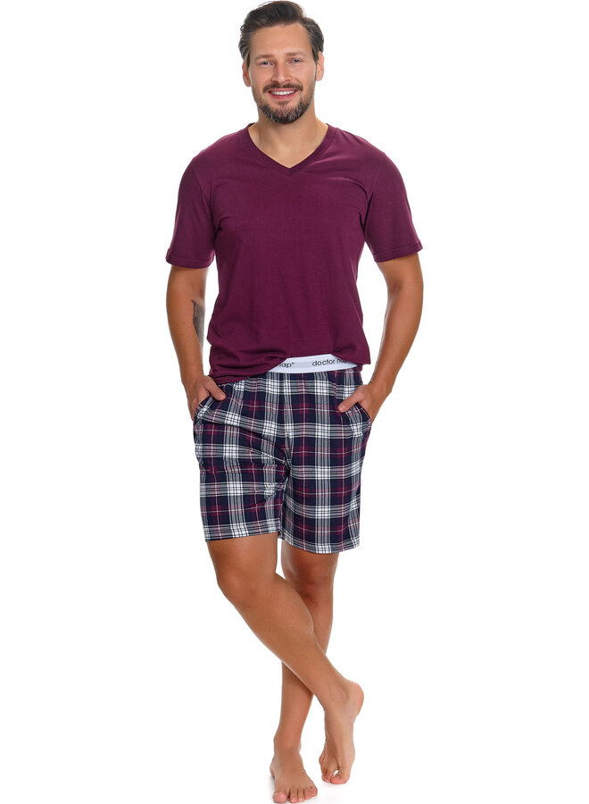 Pyjama voor heren Burgundy PMB.7476