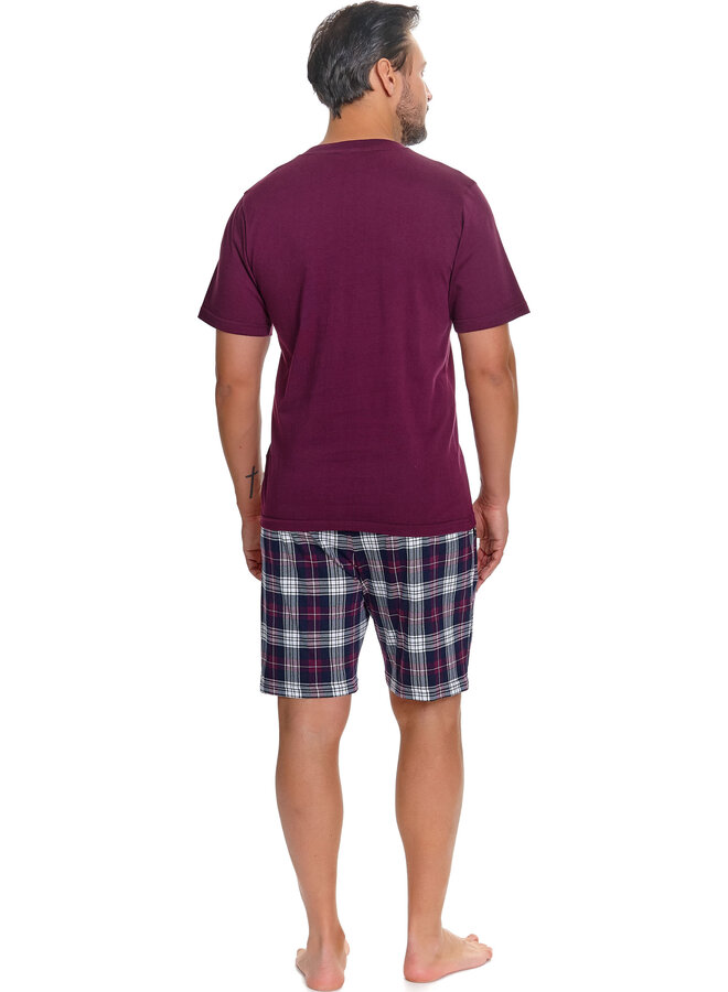 Pyjama voor heren Burgundy PMB.7476