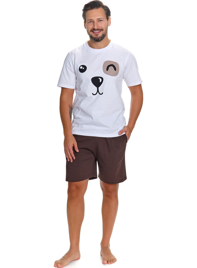 Familie Pyjama voor papa Hondje Brownie PMB.7410