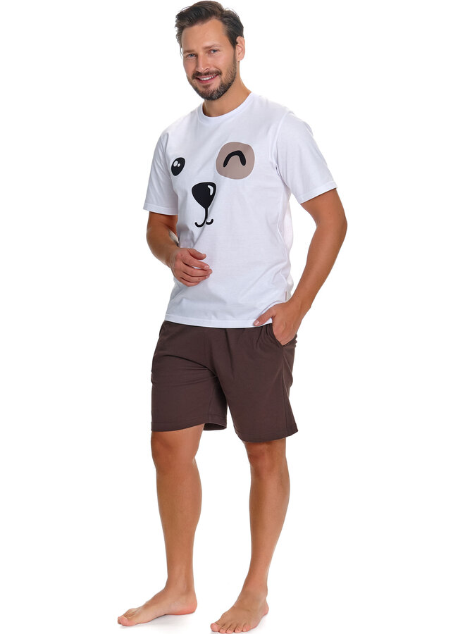 Familie Pyjama voor papa Hondje Brownie PMB.7410