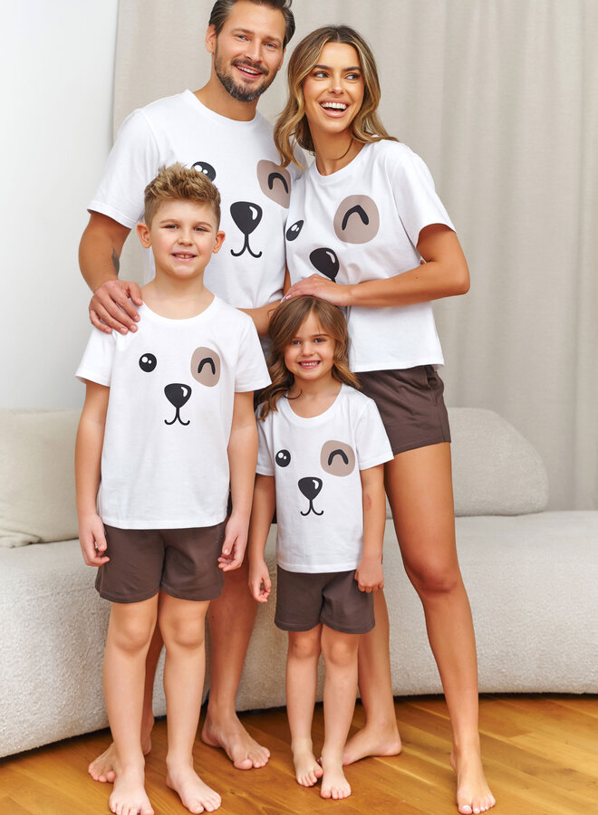 Familie Pyjama voor mama  Hondje Brownie PM.7409