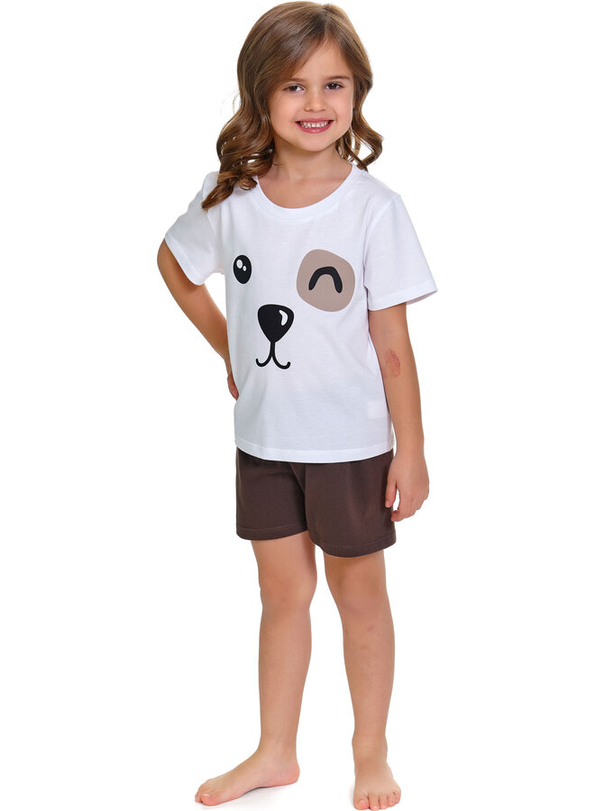 Familie Pyjama voor kinderen Hondje Brownie PDU.7411
