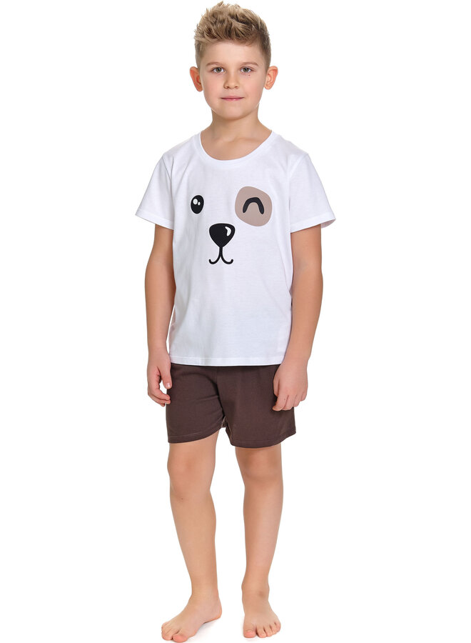 Familie Pyjama voor kinderen Hondje Brownie PDU.7411