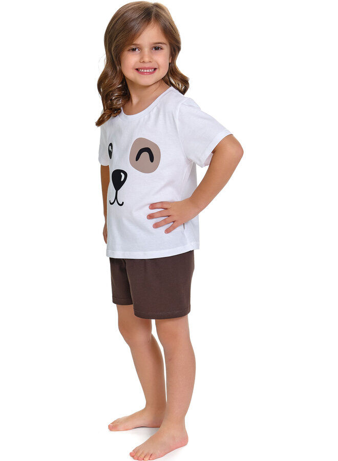 Familie Pyjama voor kinderen Hondje Brownie PDU.7411