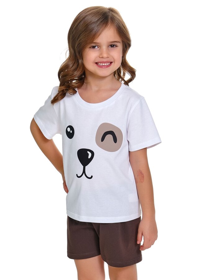Familie Pyjama voor kinderen Hondje Brownie PDU.7411