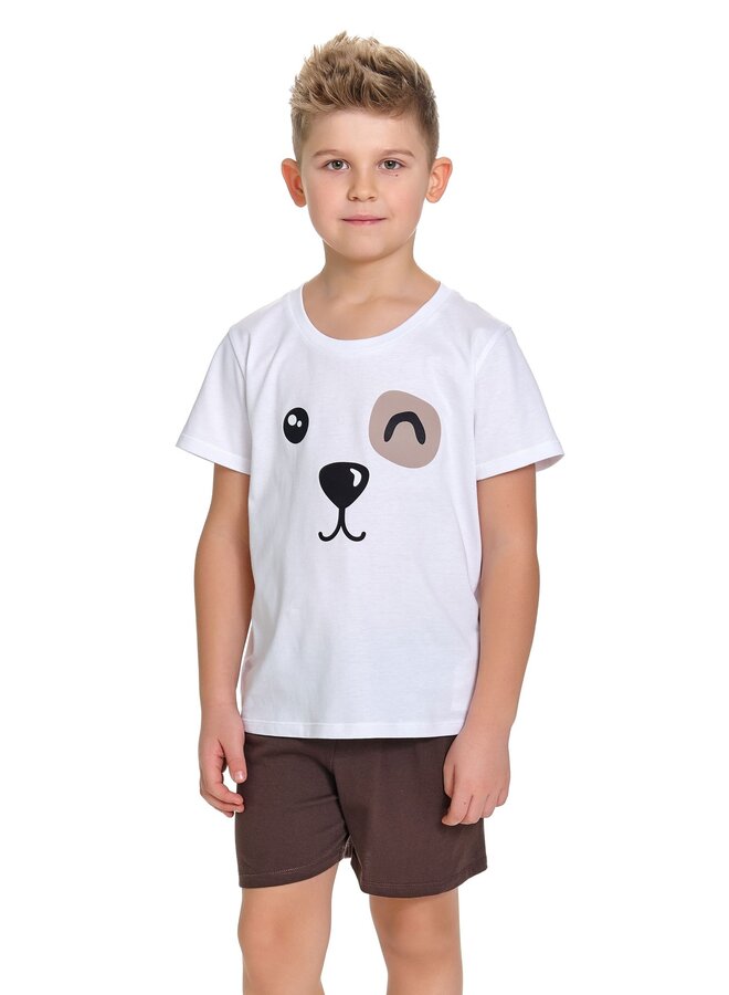 Familie Pyjama voor kinderen Hondje Brownie PDU.7411