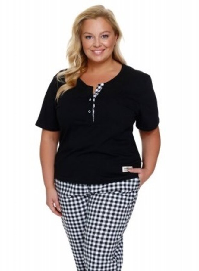 Pyjama Dames Zwart PM.7267