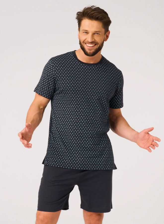 Pyjama voor heren Katoen Navy MNS 936