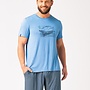 Pyjama voor heren Bamboo Blauw/Grijs MNS 737