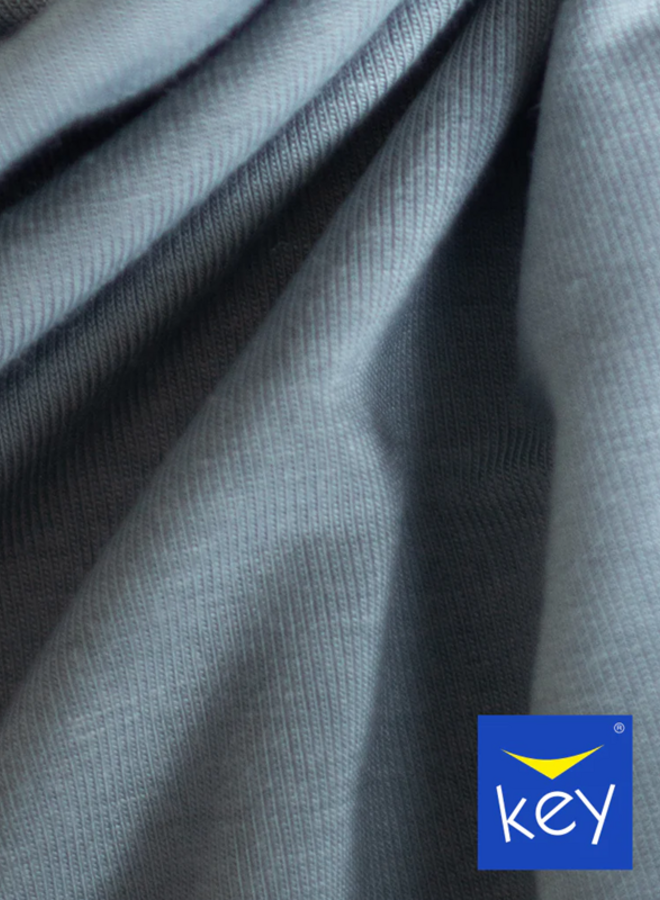 Pyjama voor heren Bamboo Blauw/Grijs MNS 737