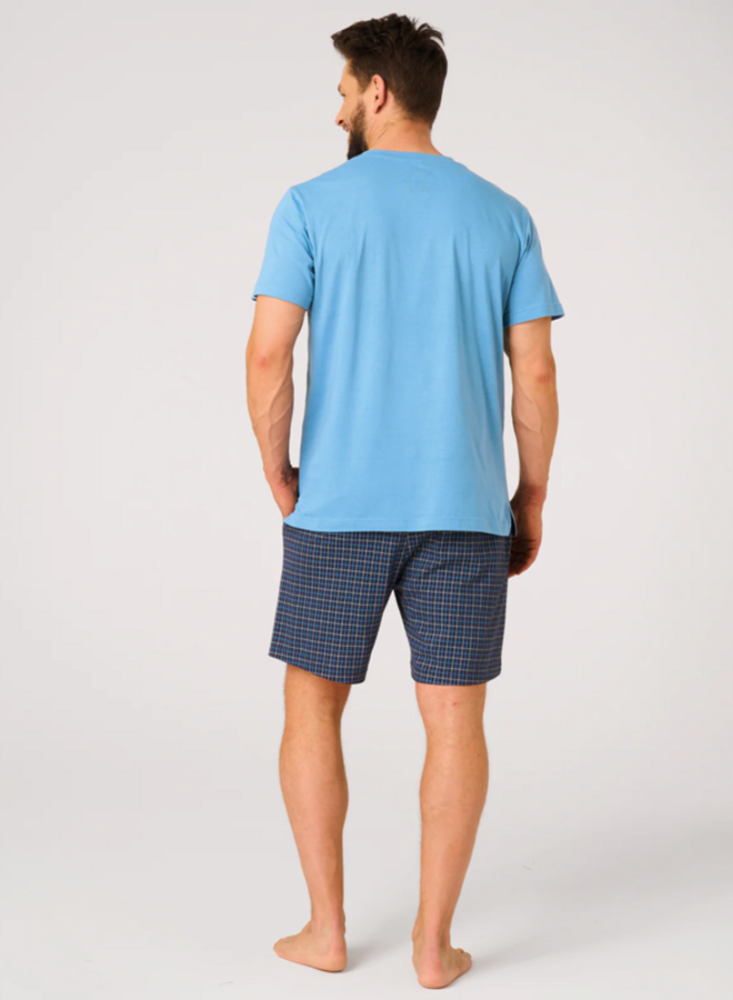 Pyjama voor heren Katoen Blauw MNS 414