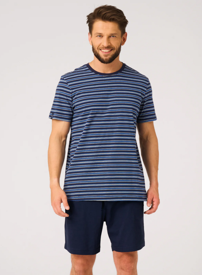 Pyjama voor heren Katoen Blauw MNS 329