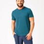 Pyjama voor heren Bamboo Turquoise/Blauw MNS 320