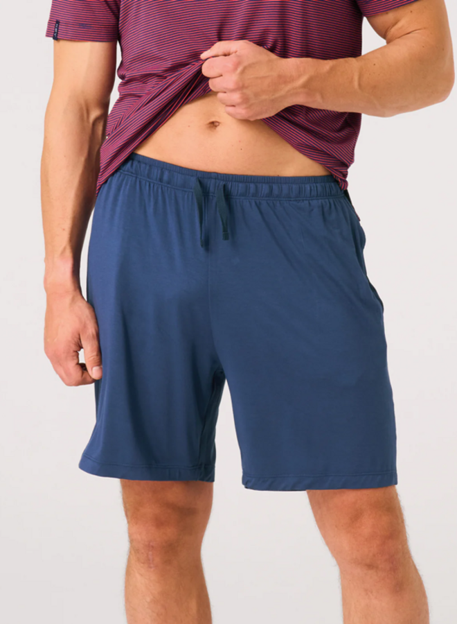 Pyjama voor heren Bamboo Rood/Blauw MNS 319