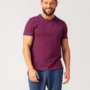 Pyjama voor heren Bamboo Rood/Blauw MNS 319
