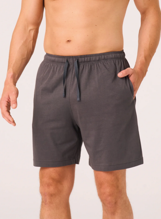 Pyjama voor heren Katoen Turquoise/Grijs MNS 317