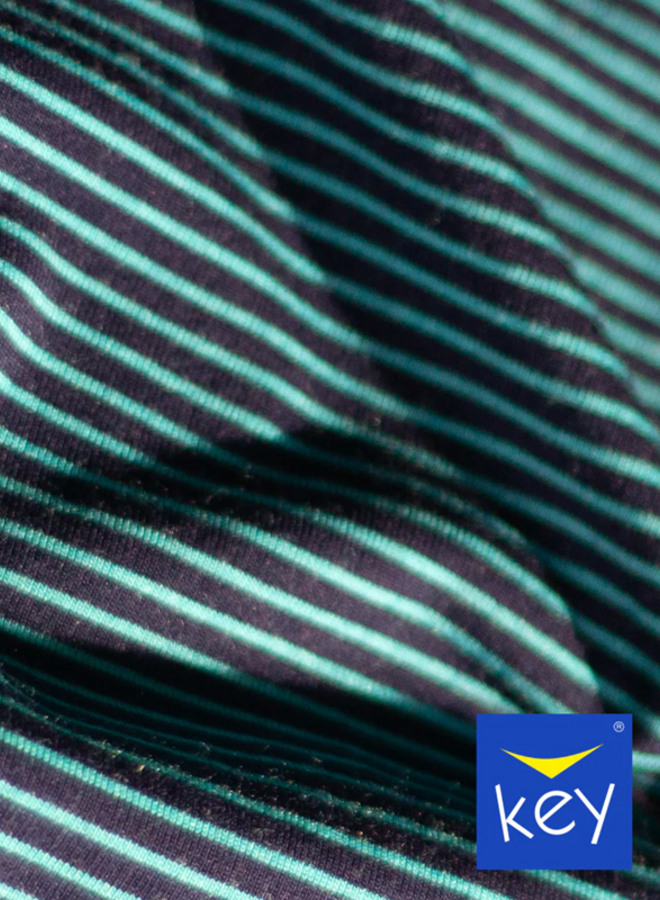 Pyjama voor heren Katoen Turquoise/Grijs MNS 317