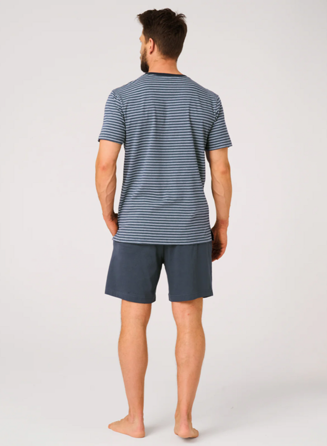 Pyjama voor heren Katoen Blauw MNS 310