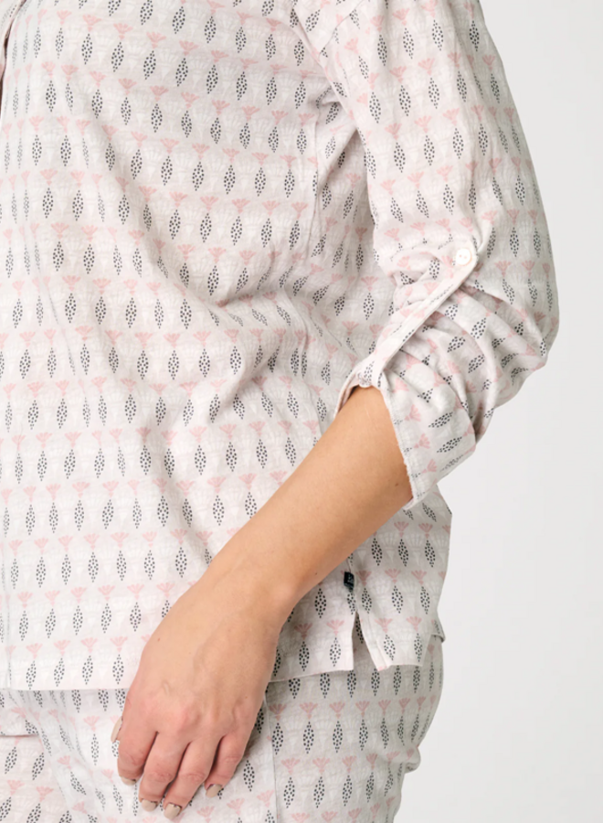 Pyjama Katoen Ecru LNS 879