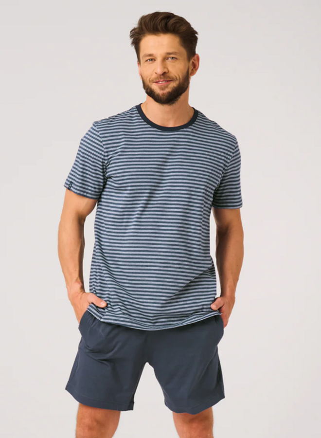 Pyjama voor heren Katoen Blauw MNS 310